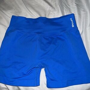 DFINE Women's Vibrant Blue Bike Shorts